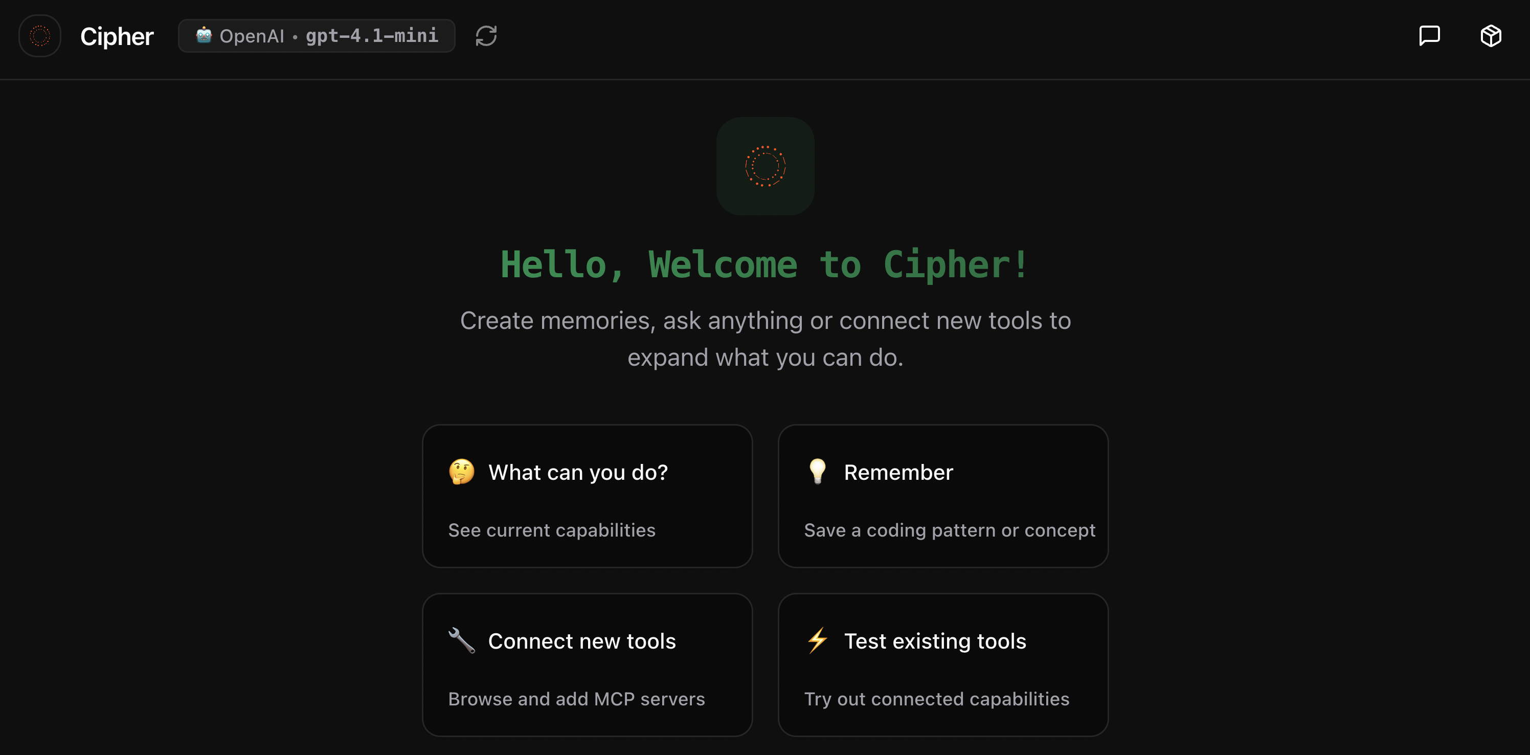 Cipher Web UI