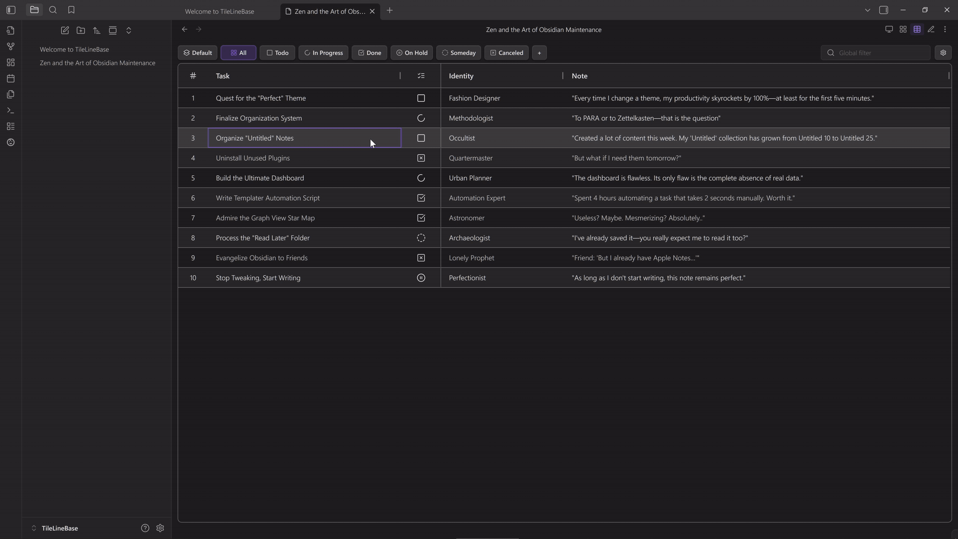 TileLineBase product overview
