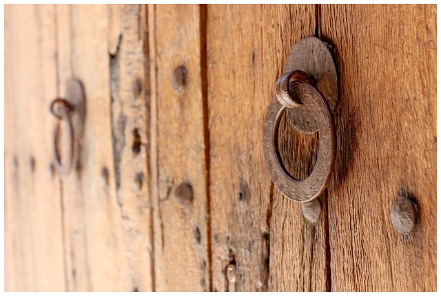 Image of an old door