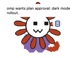 Plan approval pop with clipboard badge