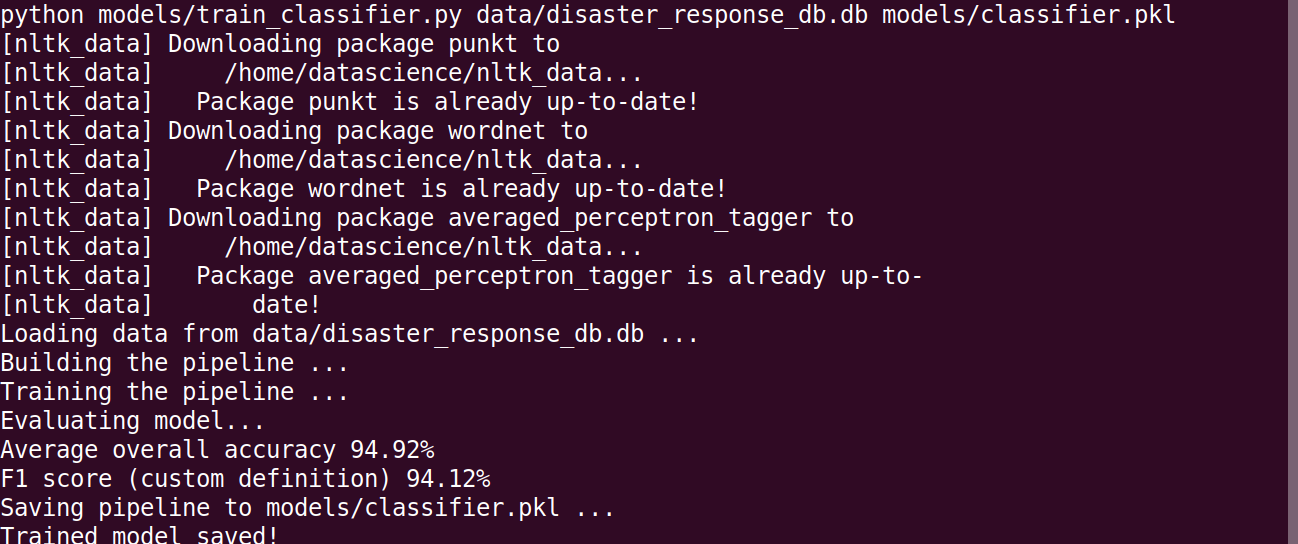 Train Classifier without Category Level Precision Recall