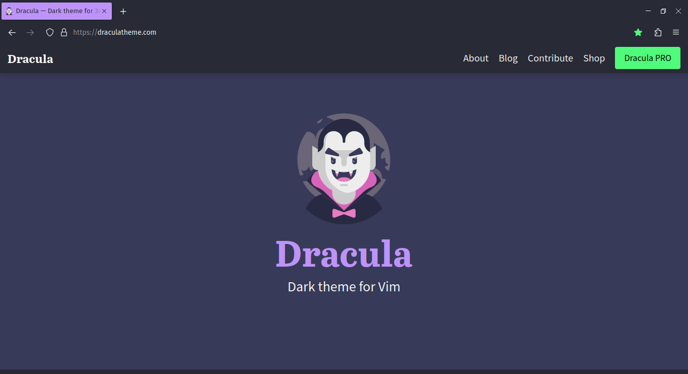 minimalist-dracula