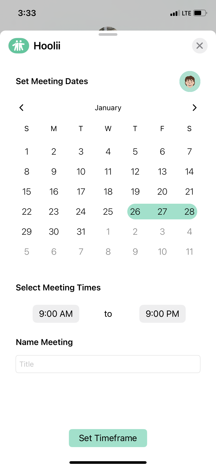 Set-Meeting-Dates