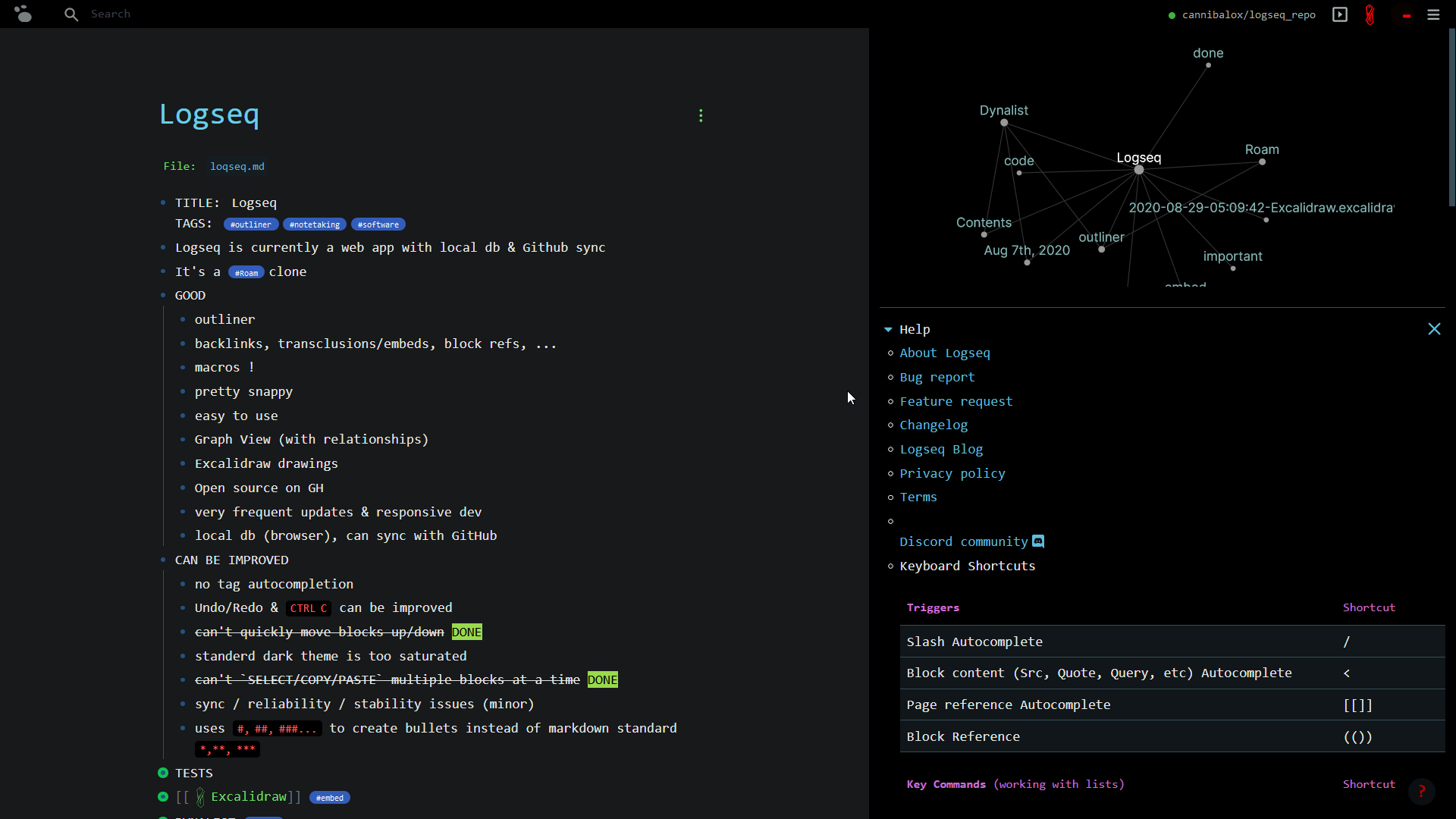 GitHub Cannibalox logseq ono sendai A Terminal style Dark Theme For 