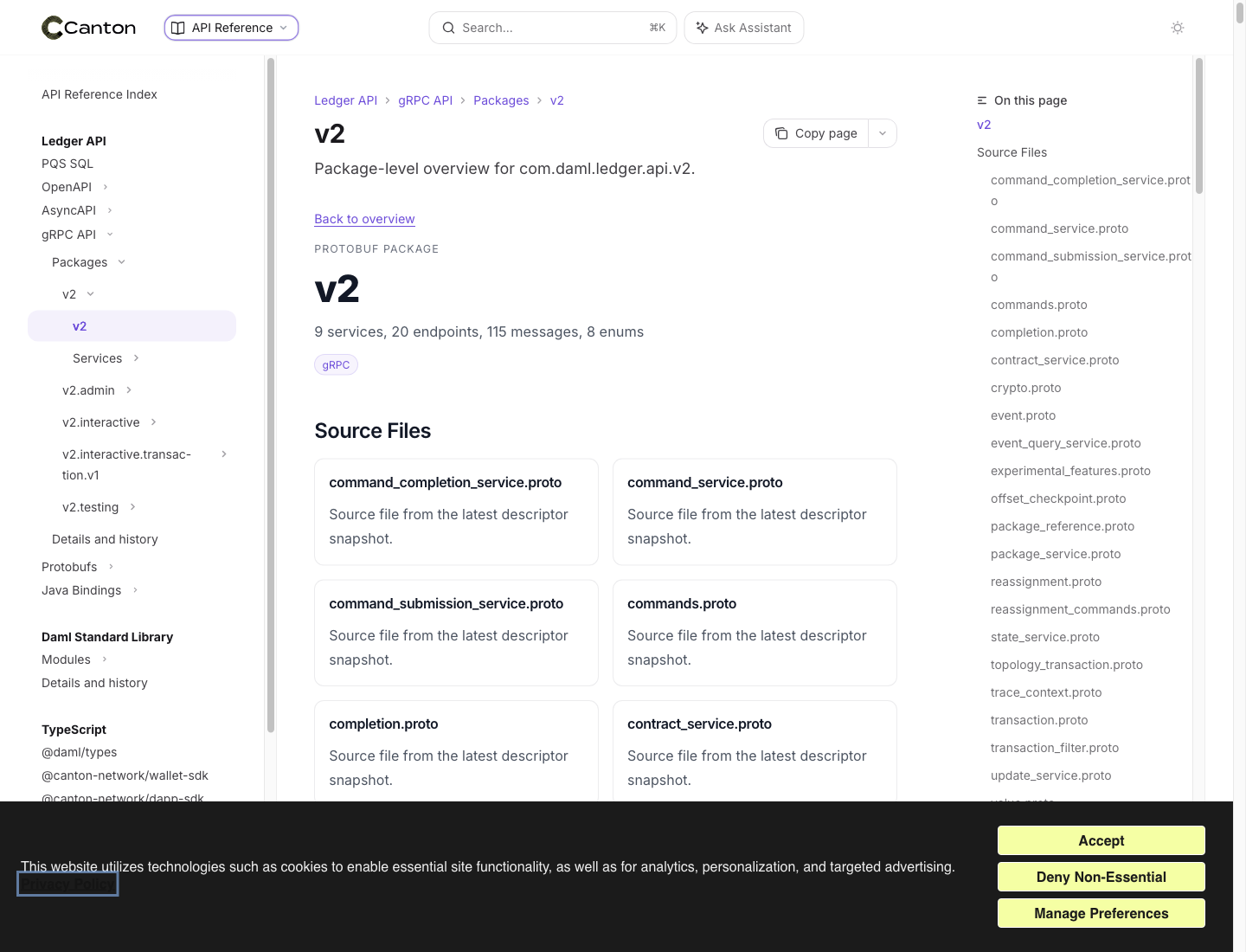 Screenshot of /reference/grpc-ledger-api-reference