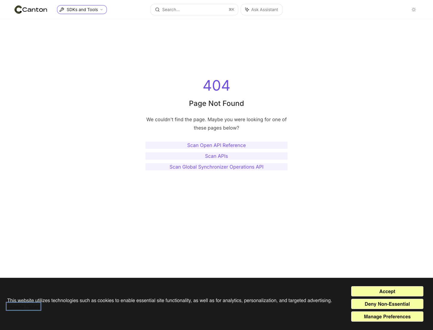 Screenshot of /sdks-tools/api-reference/%7Cgsf_scan_url%7C/api/scan/v0/state/acs/snapshot-timestamp