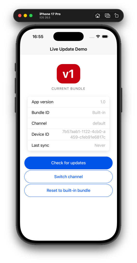 iOS Demo