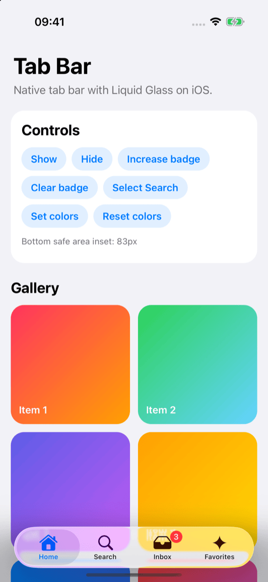 iOS Demo