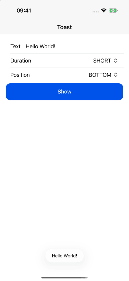 iOS Demo