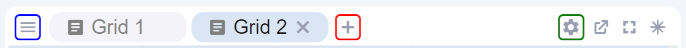 FlexLayout Tab structure