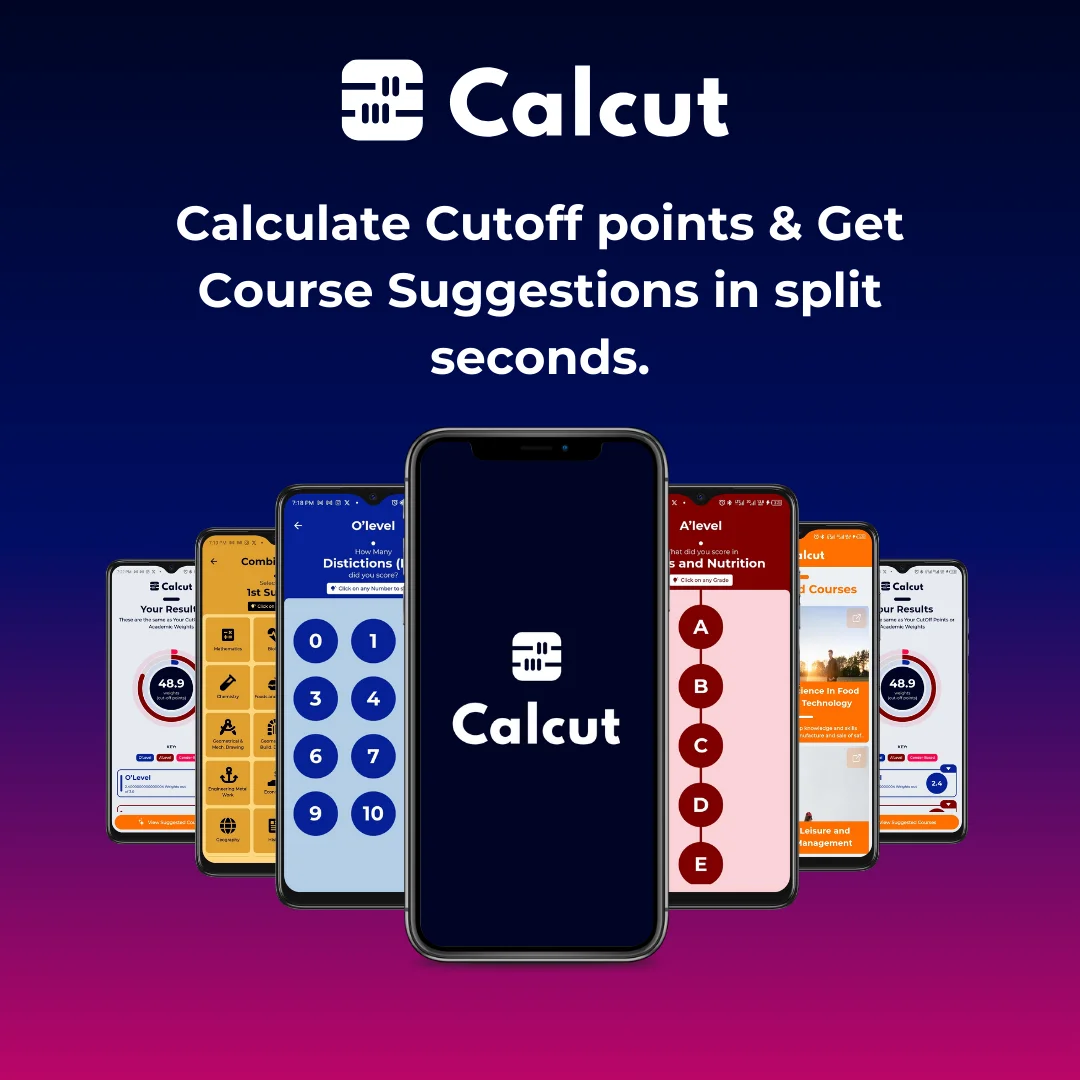 Calcut | Calculate Cut-Off Points & Get Course Suggestions