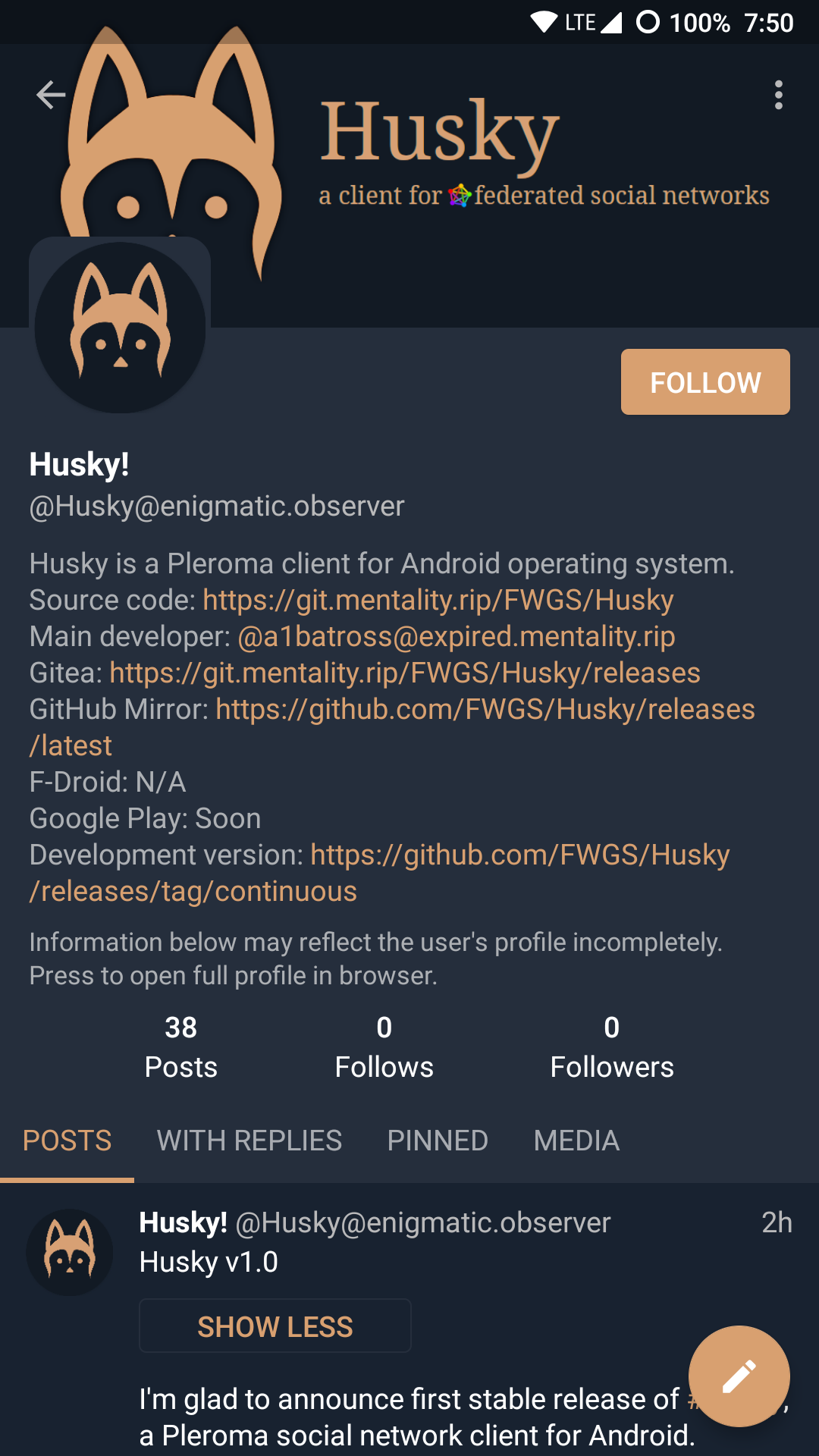 Screenshot 4 of Husky — opens full size