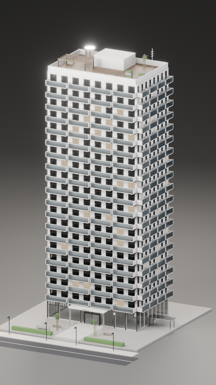 Residential tower