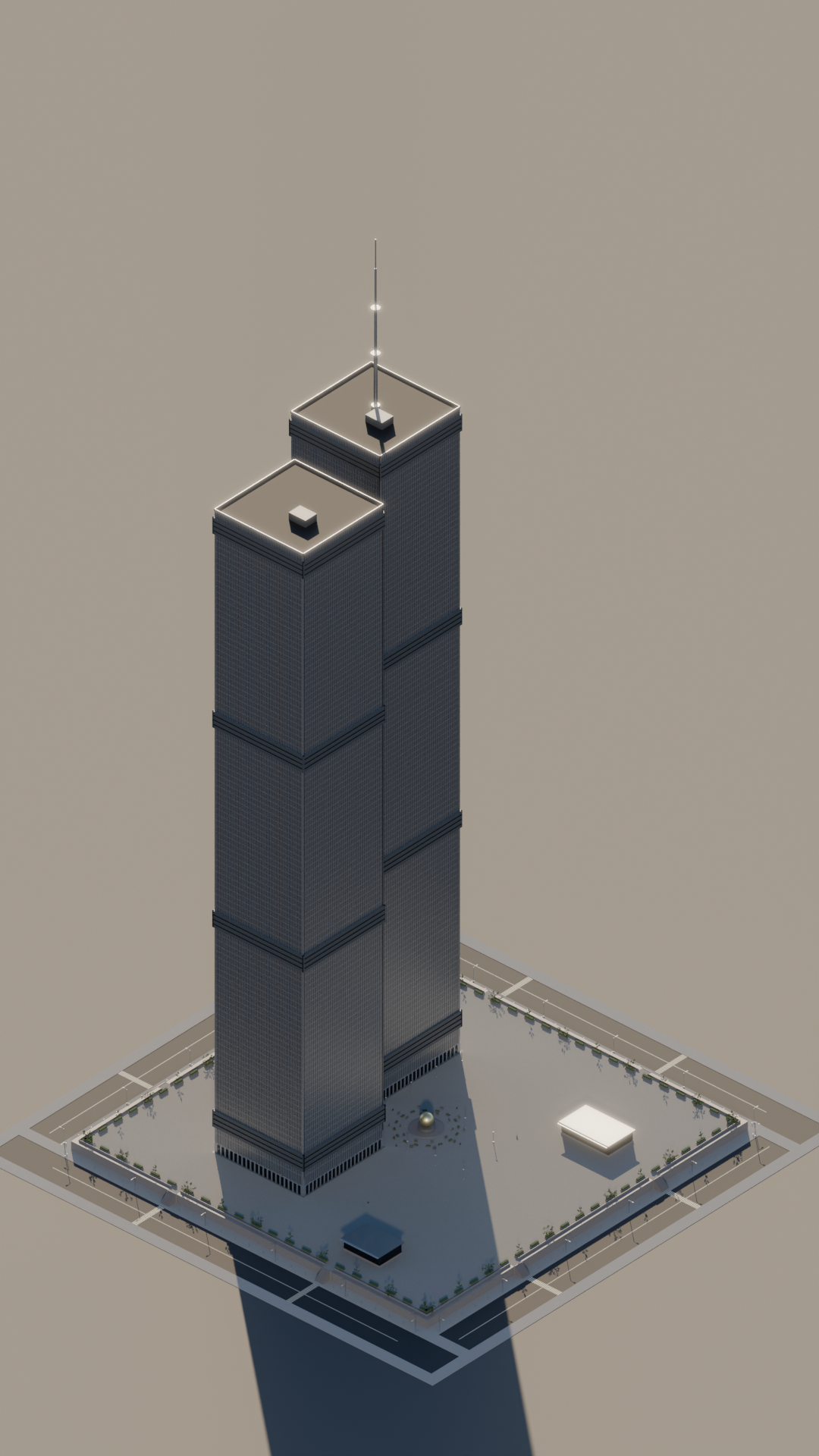 World Trade Center towers, architectural reconstruction