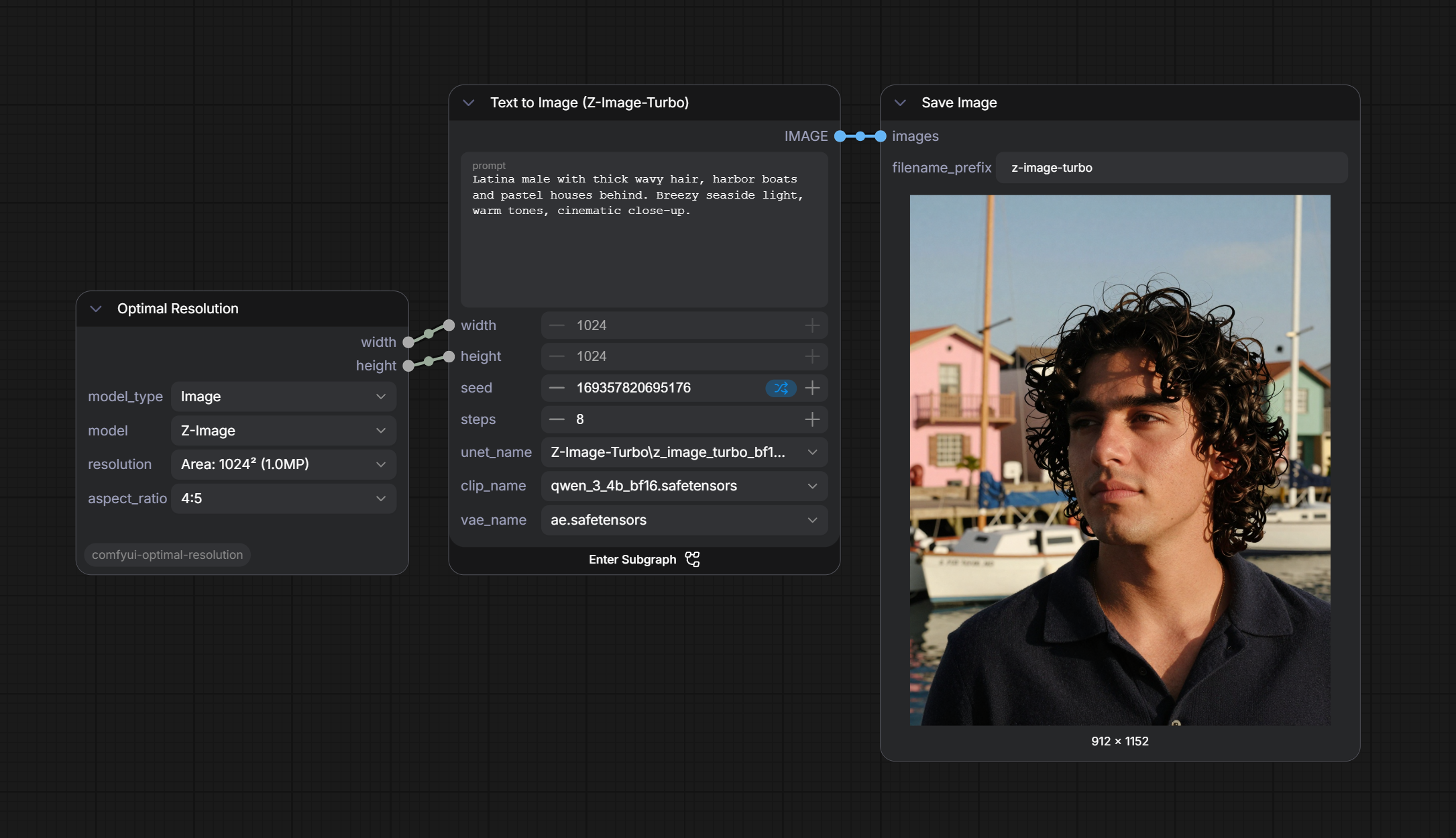 Example workflow