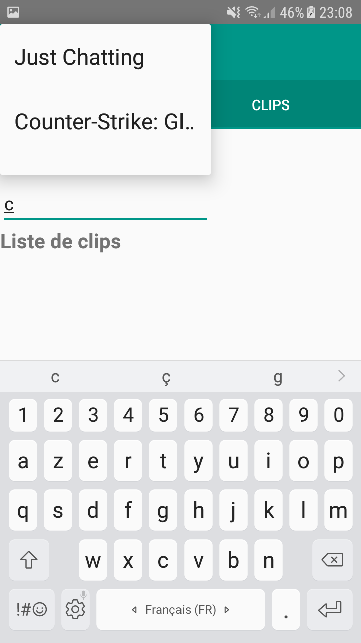 autocompletion