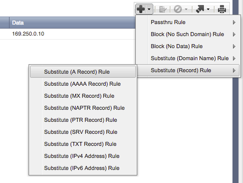 Substitute A records