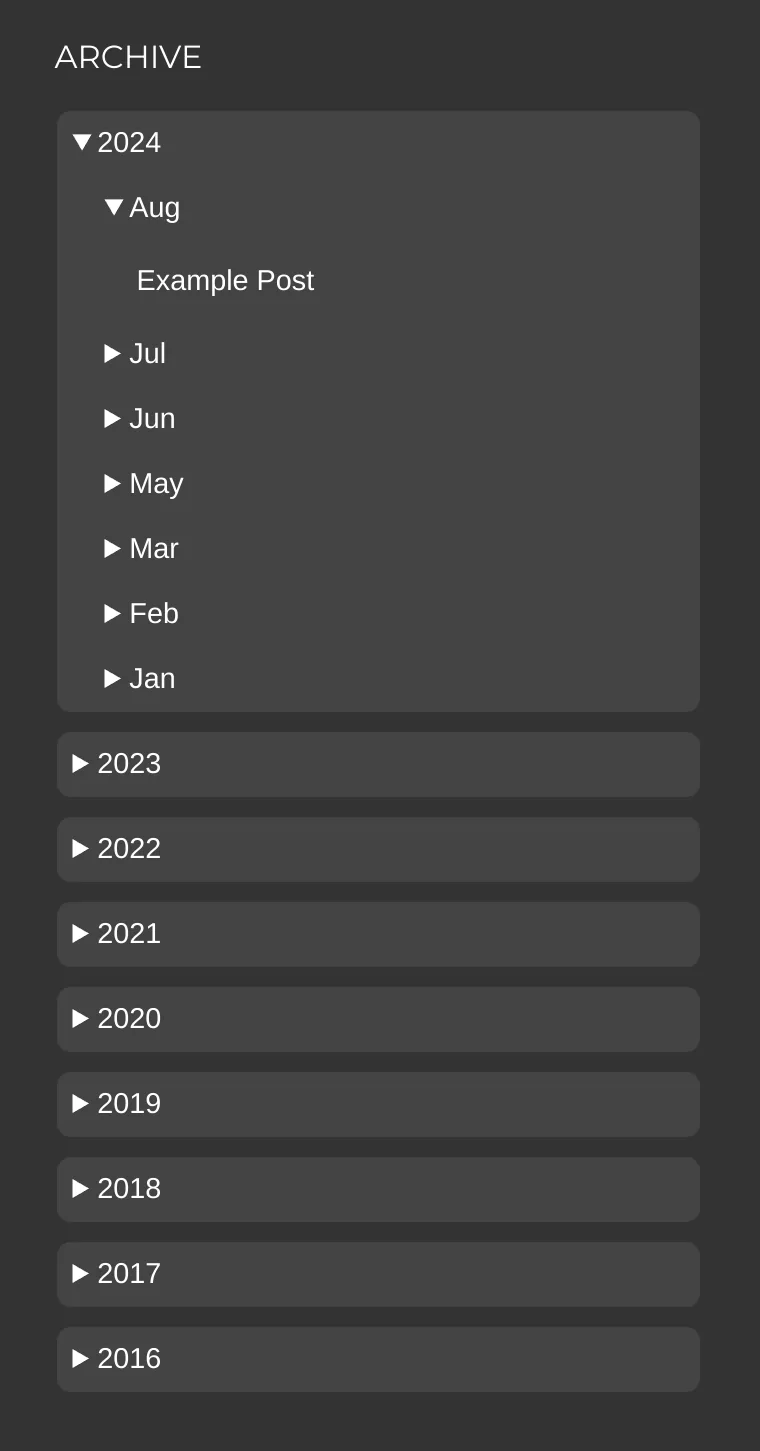 Editor block settings