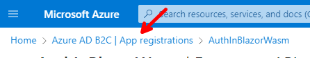 App registrations