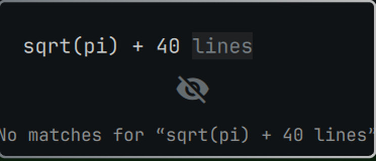Selecting part of the query