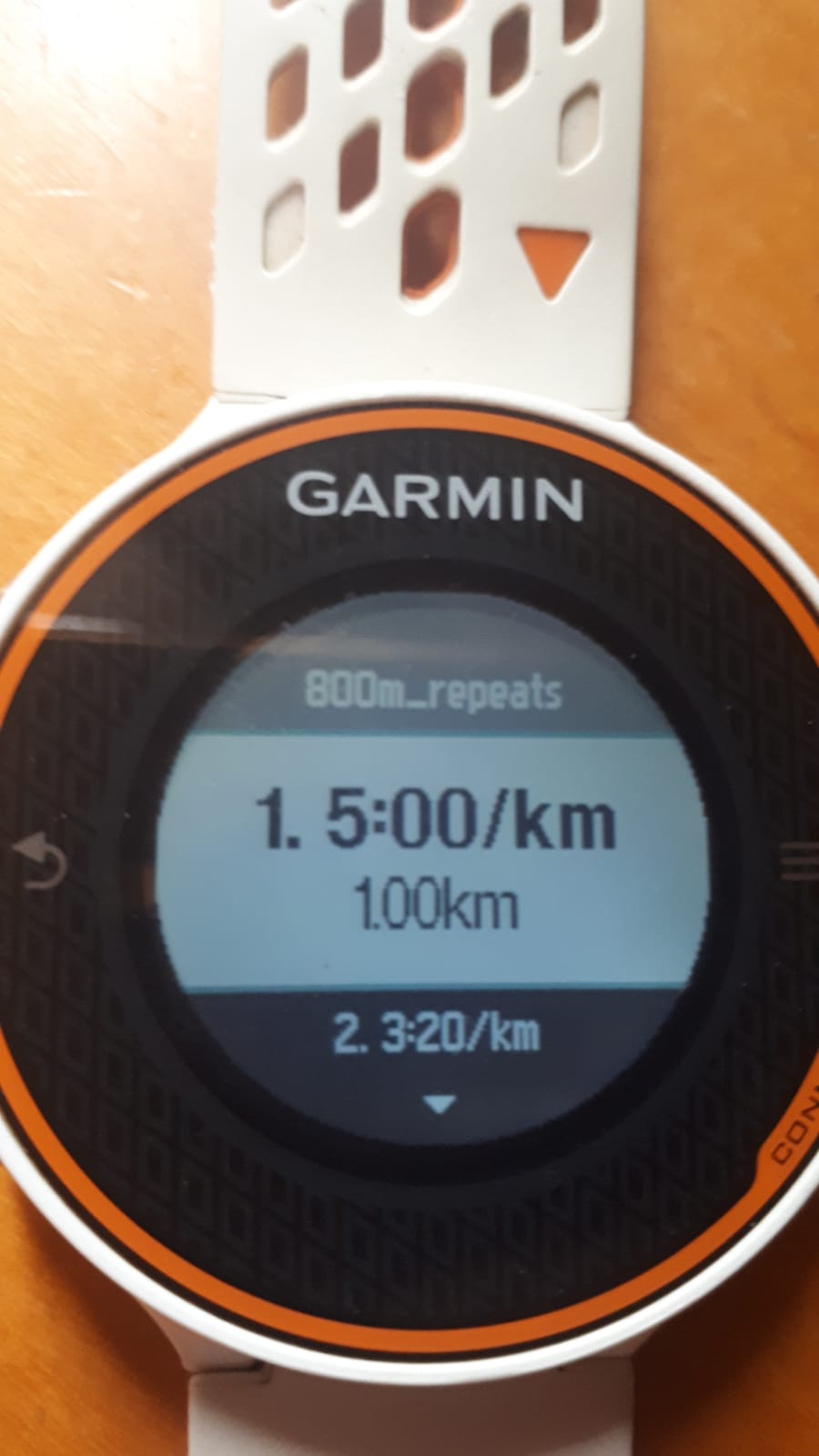 1km 5:00/km