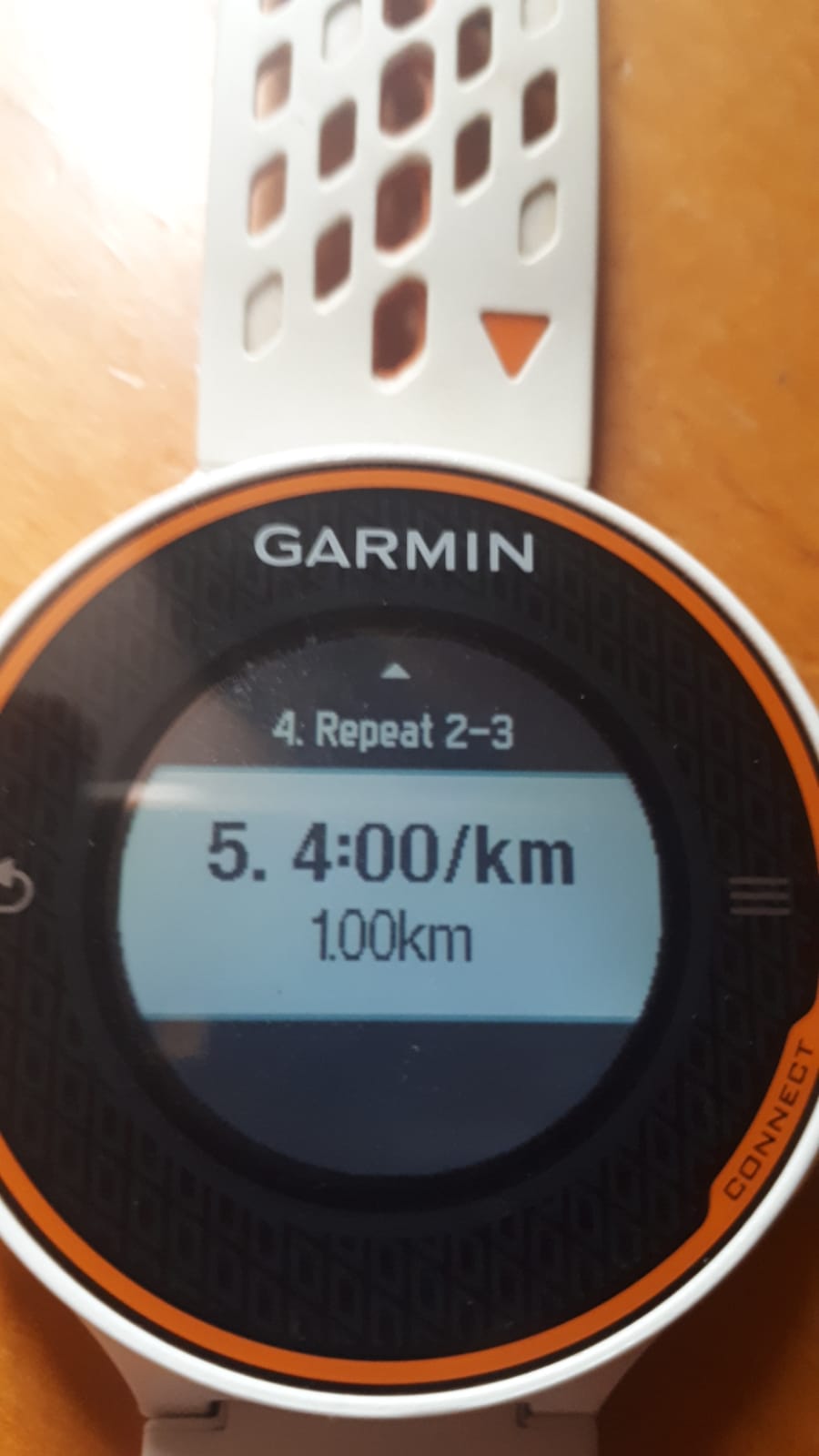 1km
4:00/km