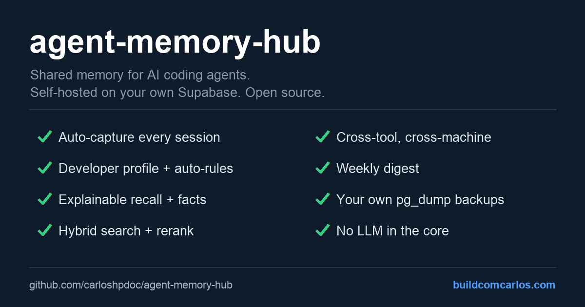 agent-memory-hub