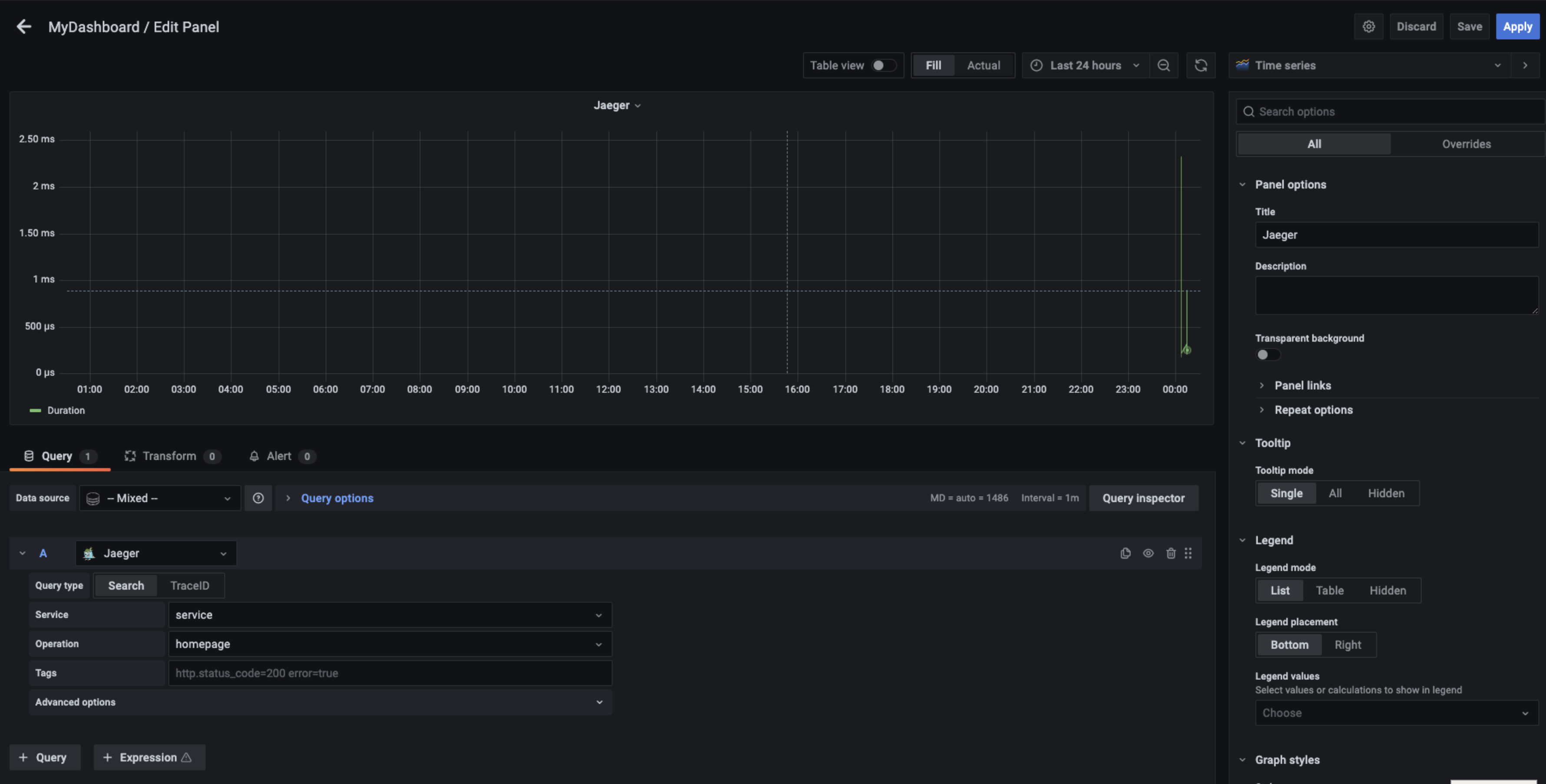 jaeger-grafana