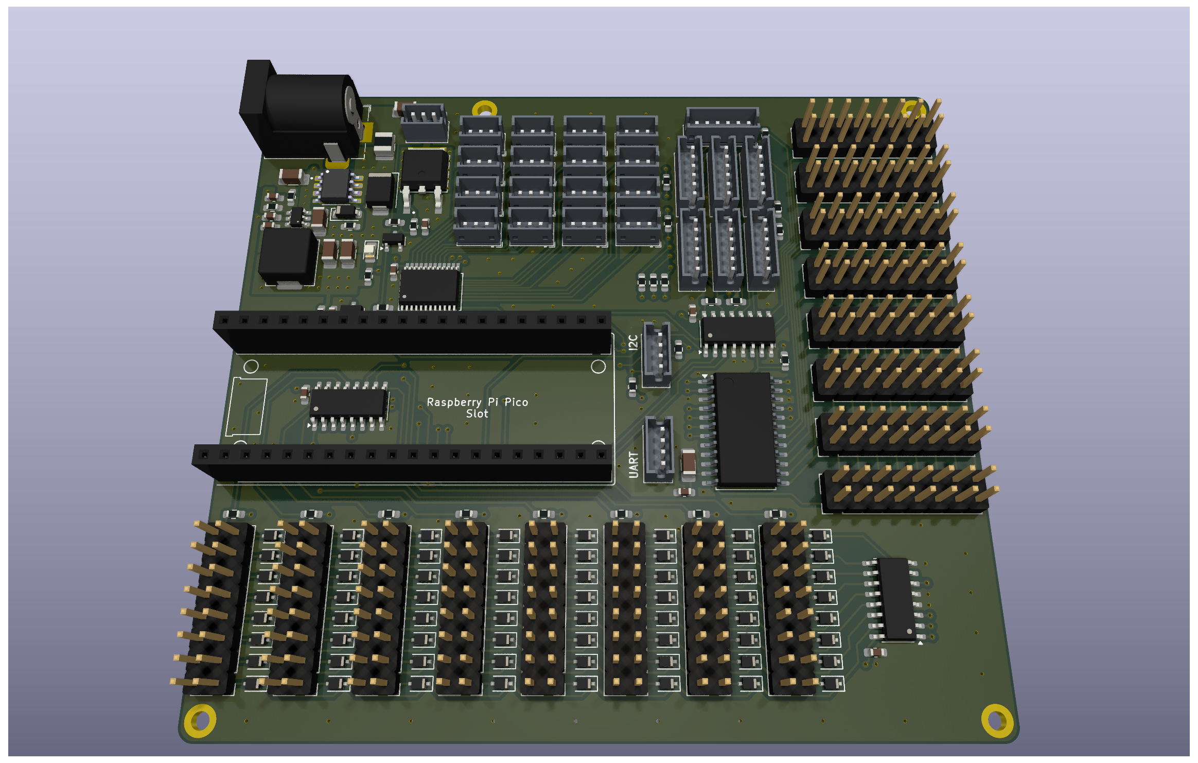 Signalbridge board, from the project README