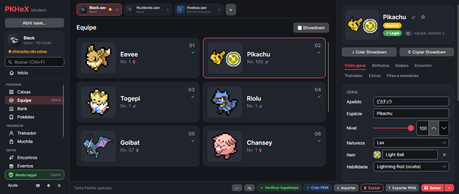 PKHeX Modern no Android