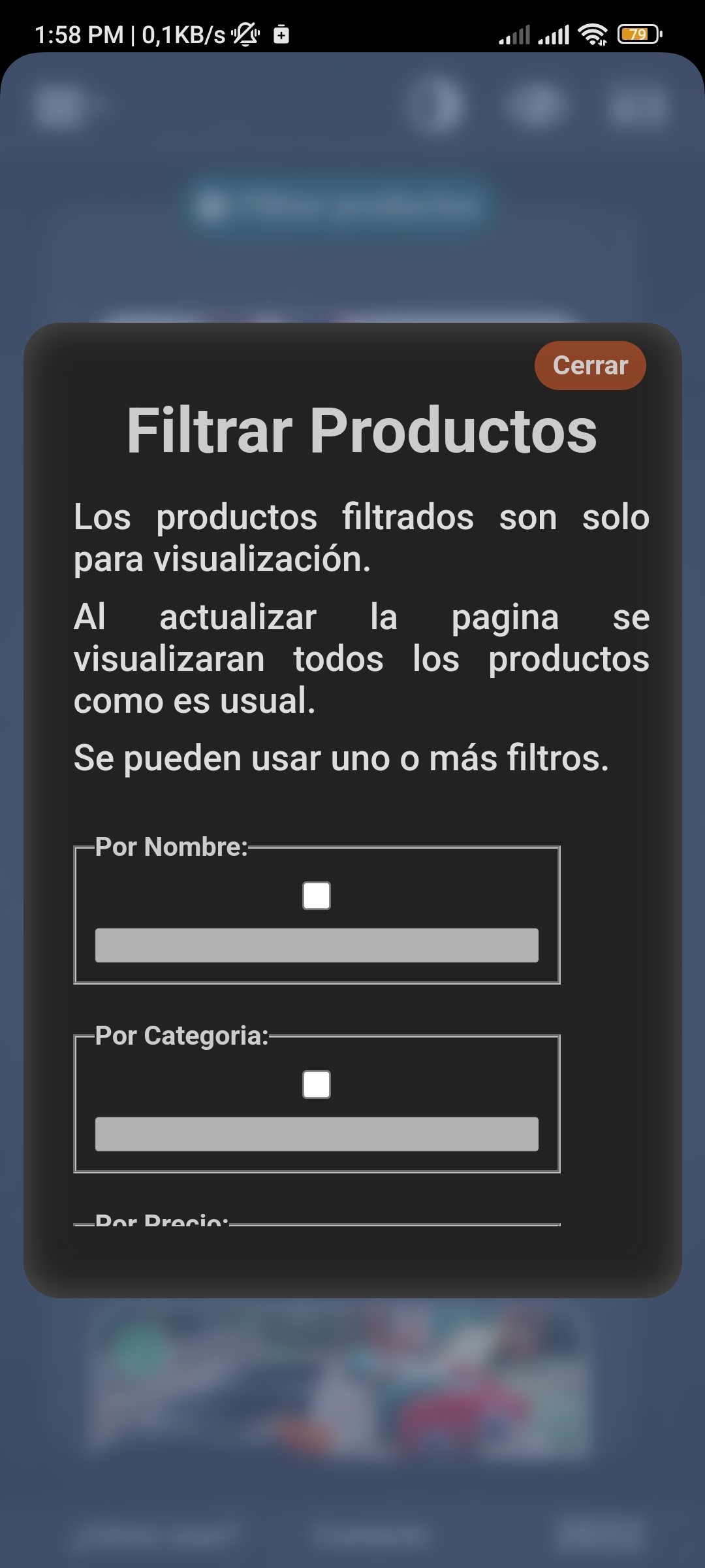 Inicio Visual Stock