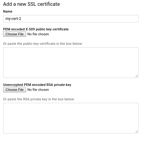 App Engine SSL