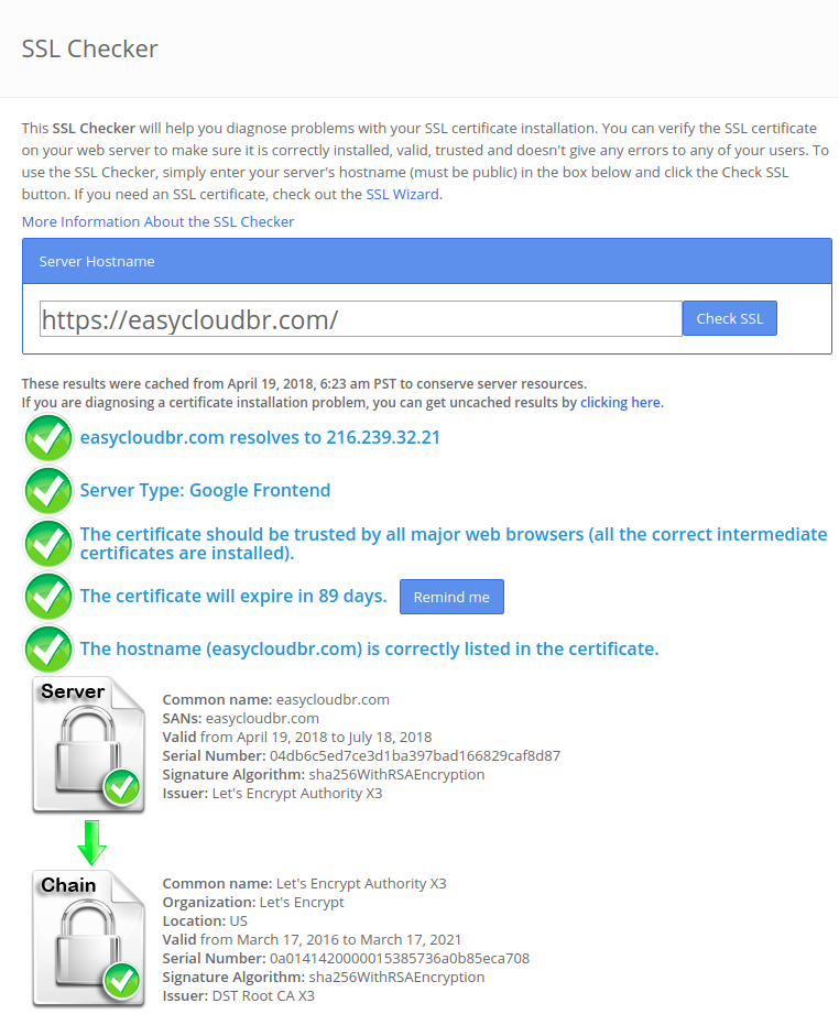 App Engine SSL