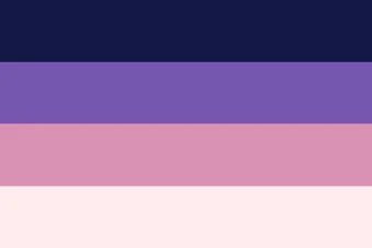 asexual spectrum flag