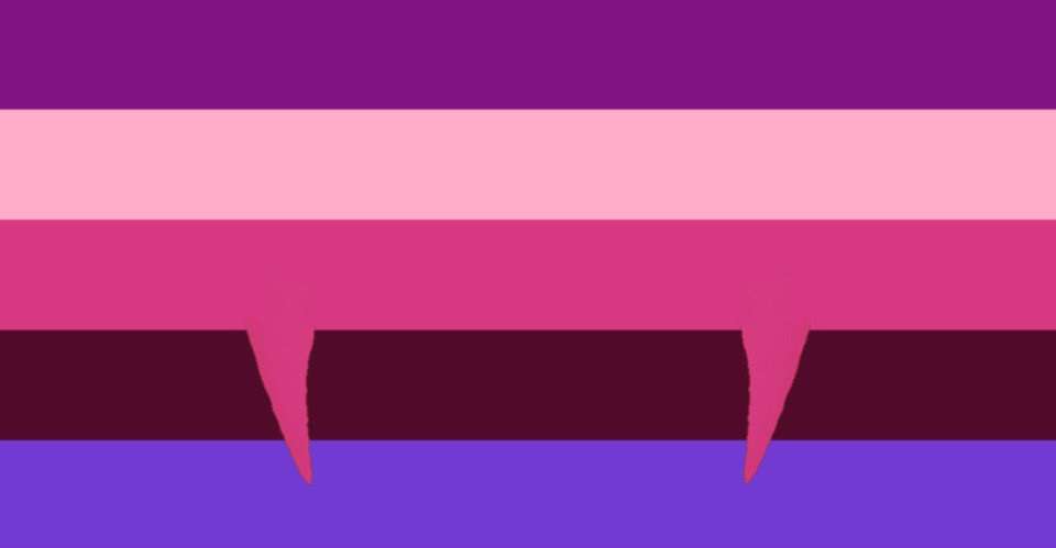 vamp genderfluid flag