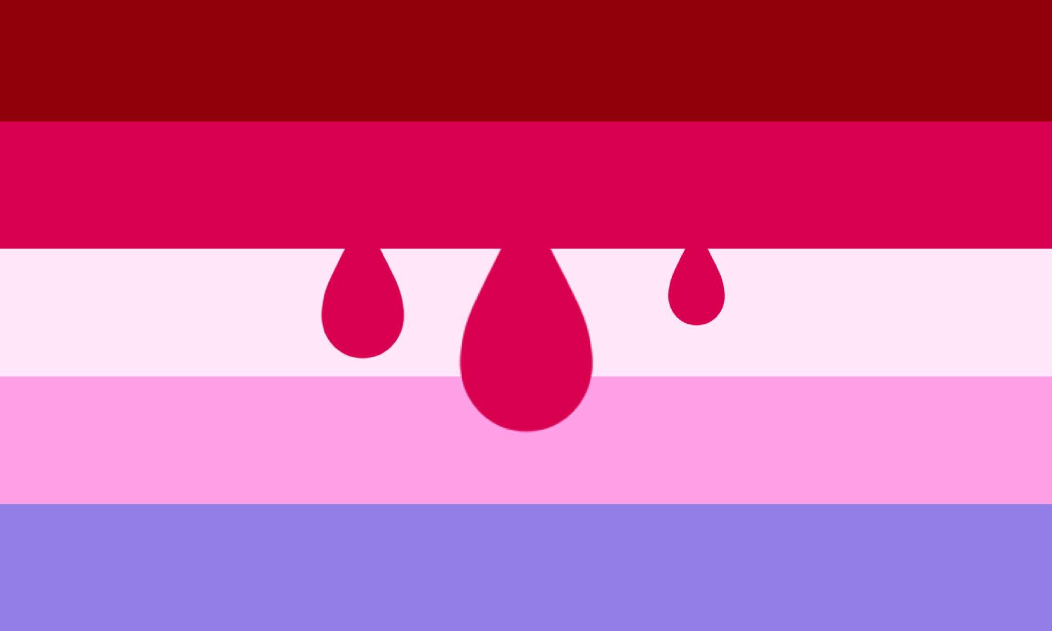 vampire trans flag