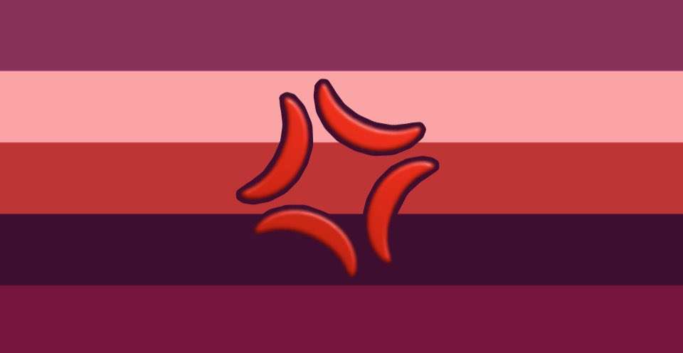 angry genderfluid flag