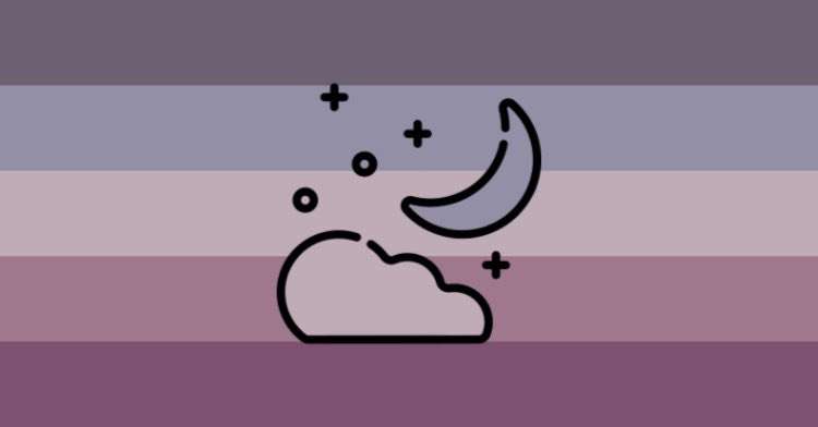 naturally nocturnal transneutral flag