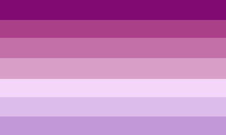 ace, nonbinary lesbian flag