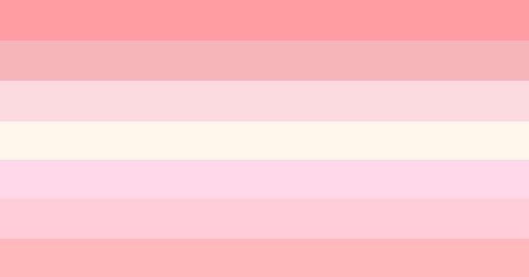 affectionate bpd lesbian flag