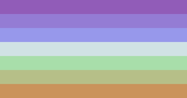 aroace lesbian flag