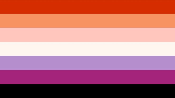 cupioromantic asexual lesbian flag