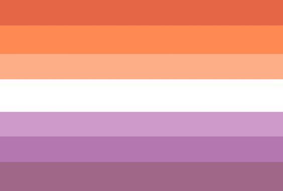 cupioromantic lesbian flag