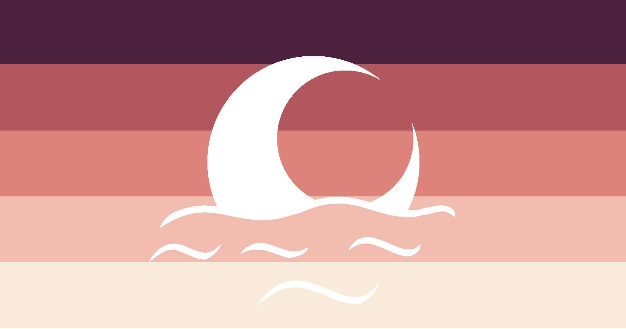 enbian lesbian flag