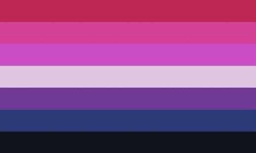 genderfluid lesbian flag