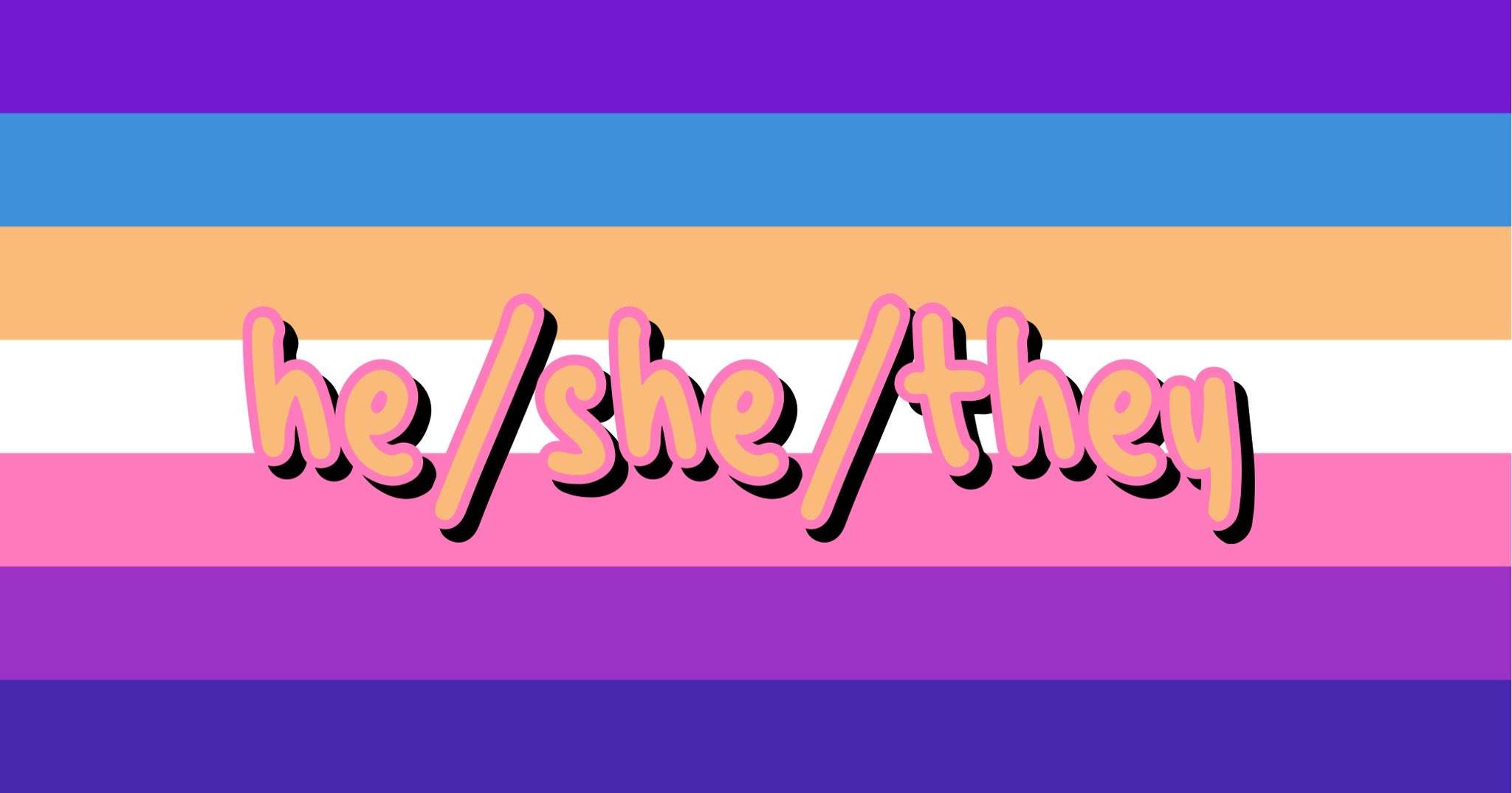 he/she/they lesbian flag