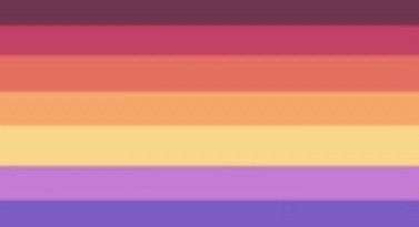 he/they lesbian flag