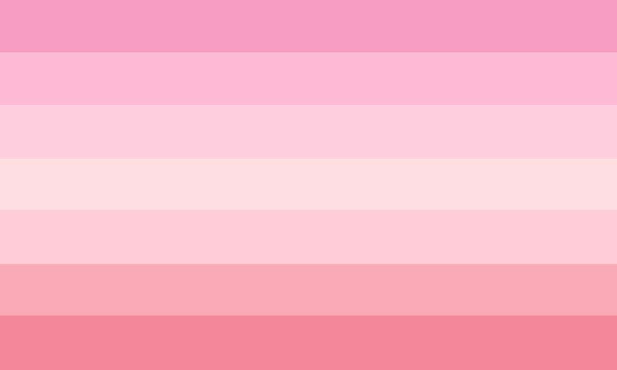 hopeless romantic aroflux lesbian flag