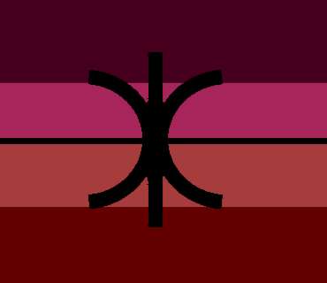 mean, bpd lesbian flag