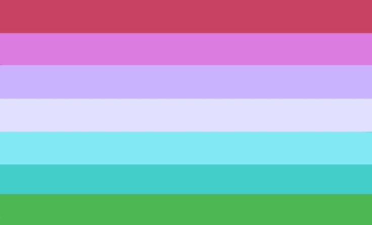 neurodivergent lesbian flag